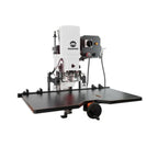 Adjusting hinge boring depth stop on Maksiwa HBM.1000 drill head