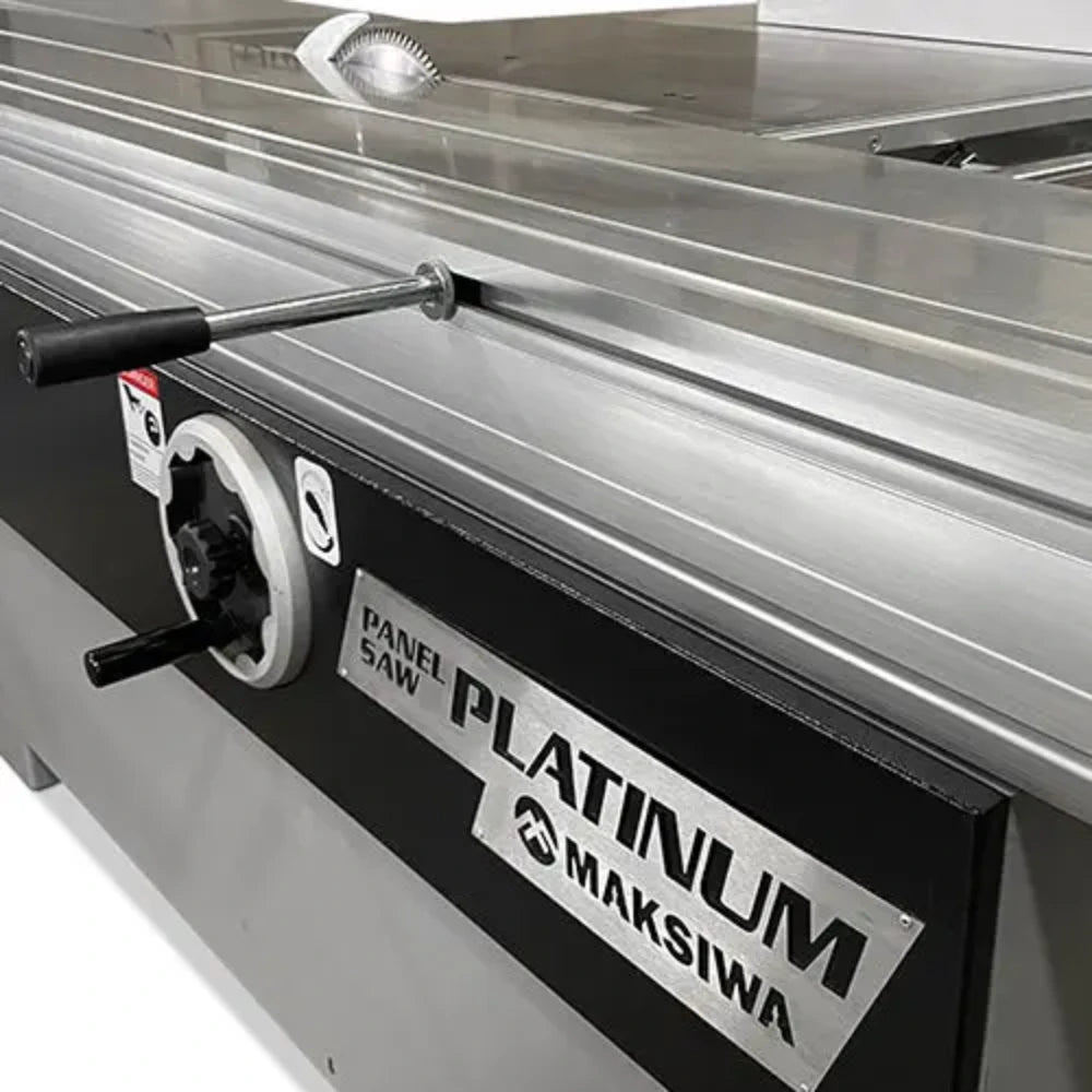 Maksiwa BMP.3200.IR Platinum sliding panel saw with outrigger table