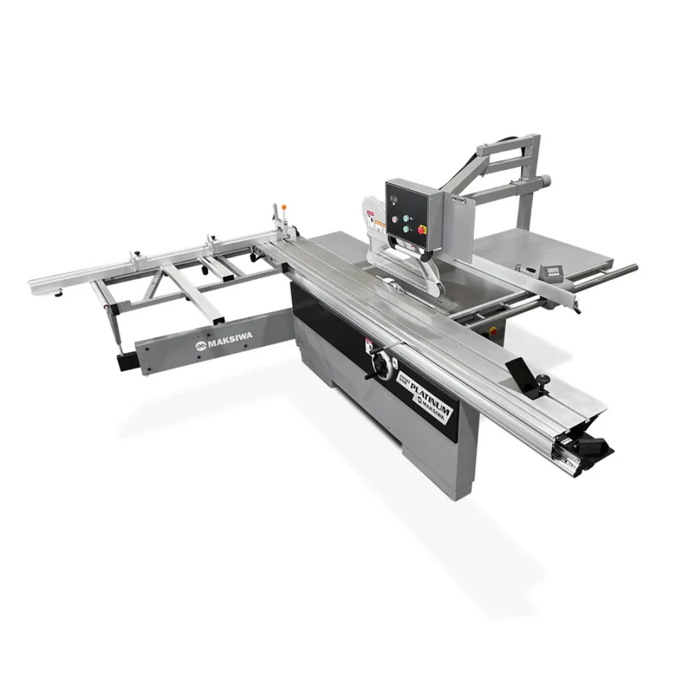 Maksiwa BMP.3200.IR Platinum sliding panel saw with outrigger table