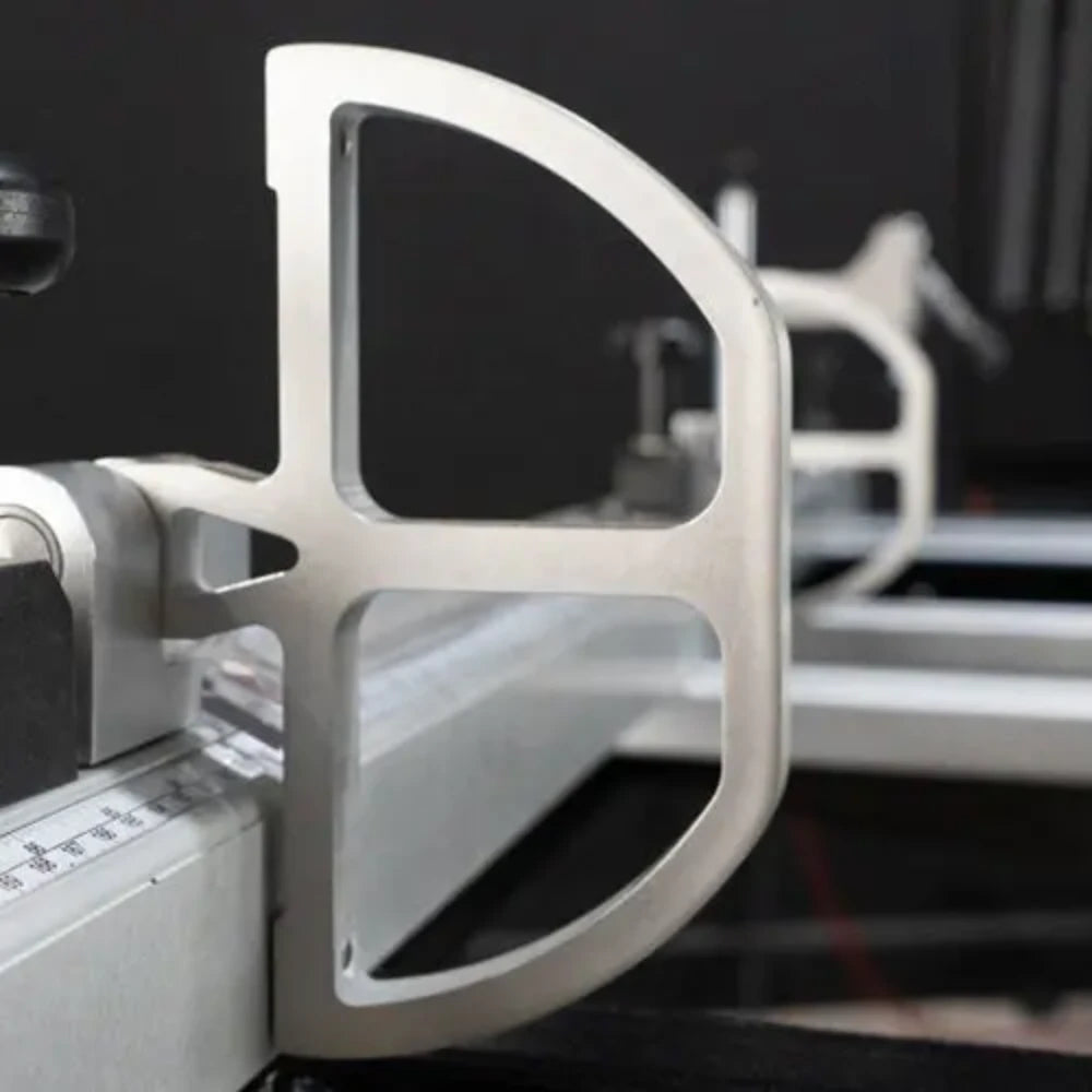 Maksiwa BMS.1600.IR sliding table saw Dado Edition with outrigger