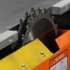 Maksiwa BMS.1600.IR sliding table saw Dado Edition with outrigger