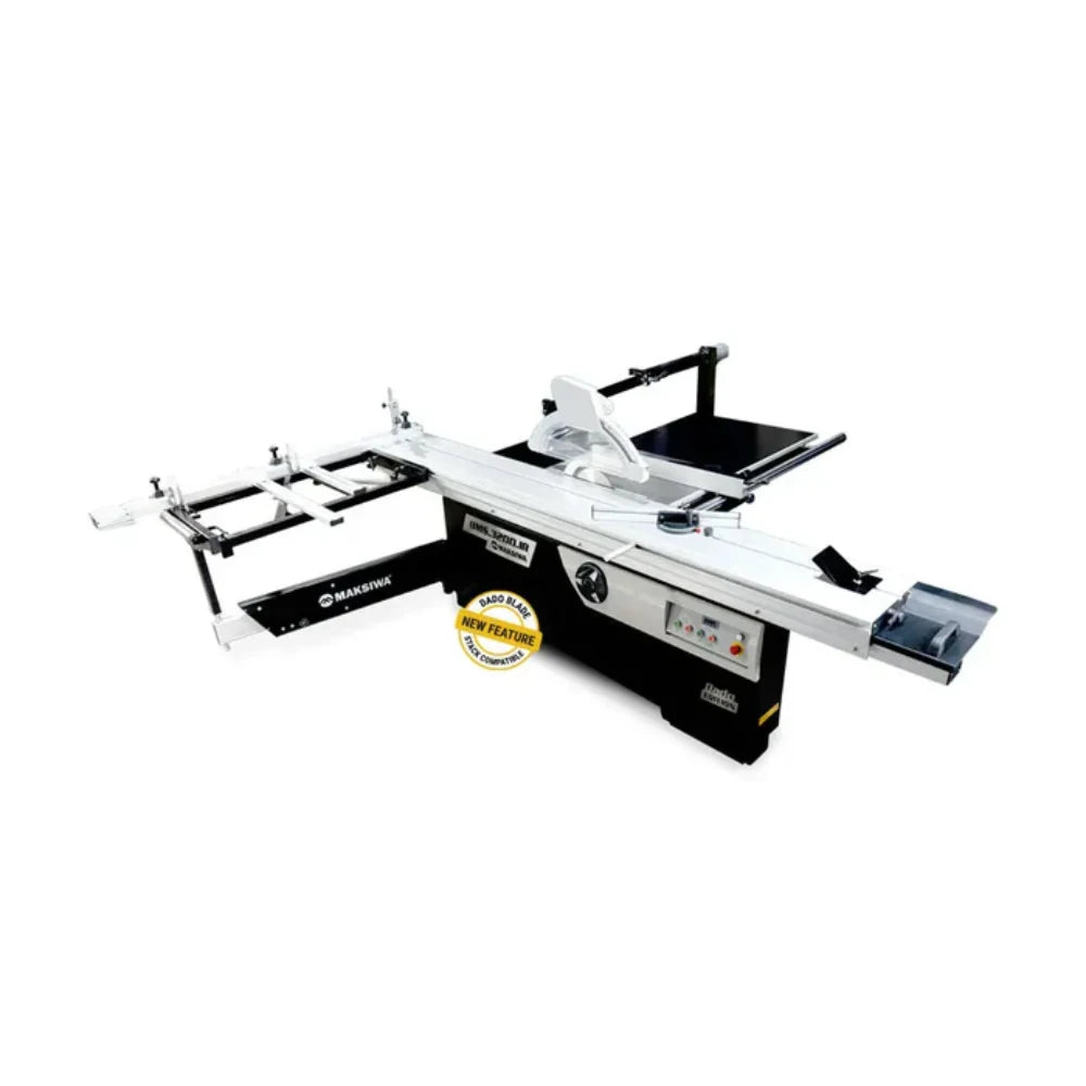 Maksiwa BMS.3200.IR Dado Edition sliding panel saw with sliding table and extended crosscut fence