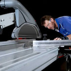 Maksiwa BMS.3200.IR Dado Edition sliding panel saw with sliding table and extended crosscut fence