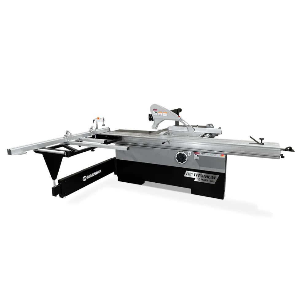 Maksiwa BMT.3200.IR Titanium sliding panel saw with outrigger table