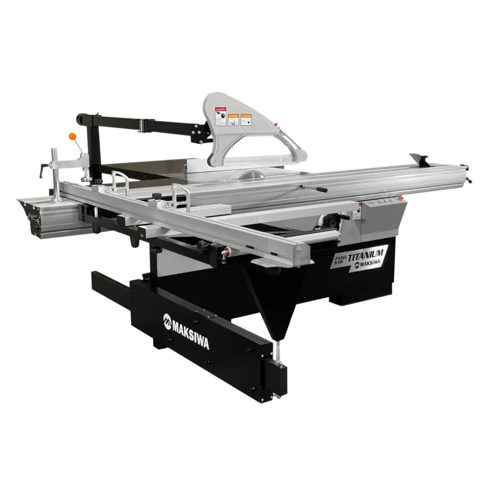 Maksiwa BMT.3200.IR Titanium sliding panel saw with outrigger table