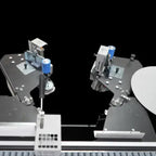 Maksiwa CBC/2.MR dual glue pot cabinet edgebander with long roller infeed/outfeed table