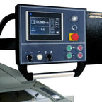 Crosscut outrigger table with Maksiwa frame and flip stop