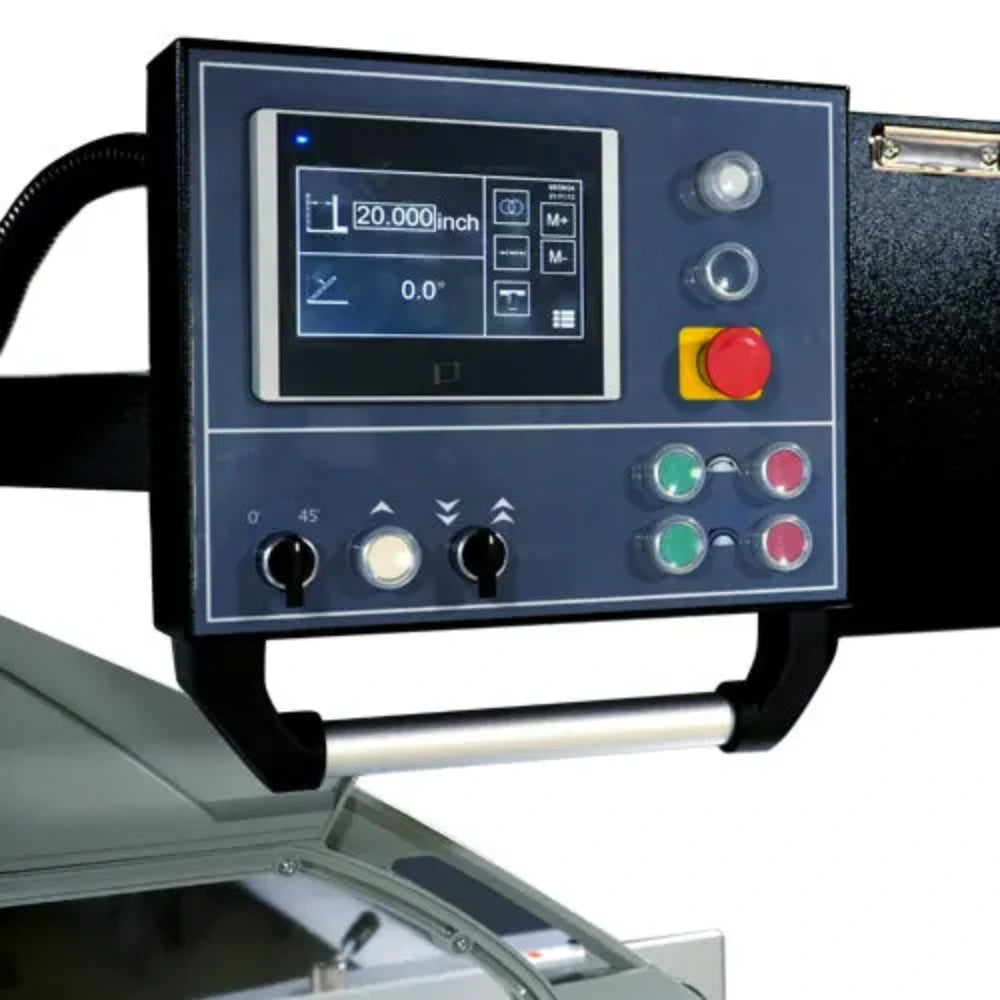 Crosscut outrigger table with Maksiwa frame and flip stop