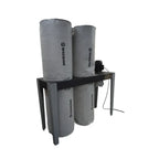 Five-port inlet manifold for connecting multiple woodworking machines