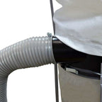 Maksiwa CP/2.C dust collector with dual filter bags and base