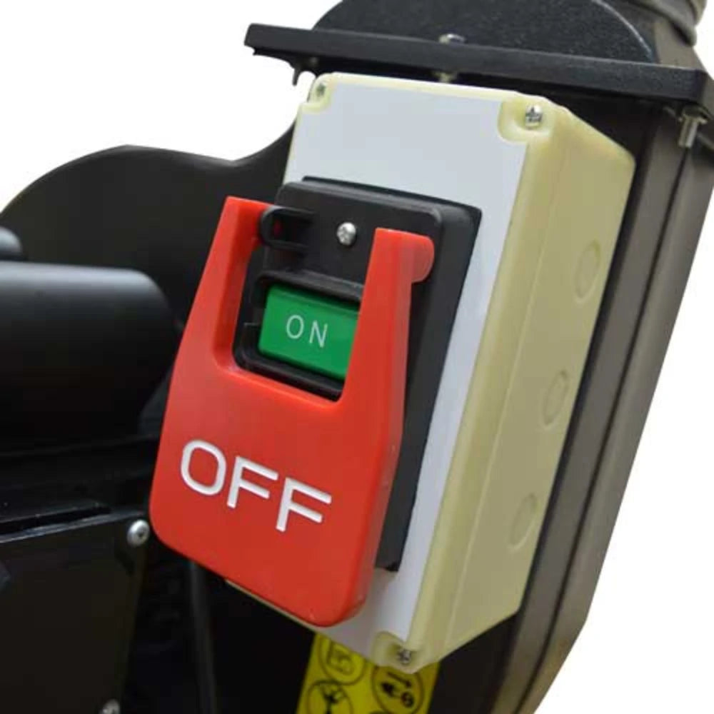 Maksiwa blower housing with dual intake ports for dust extraction