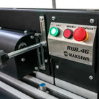 Maksiwa RBB.4G edge trimmer machine with adjustable fence and worktable