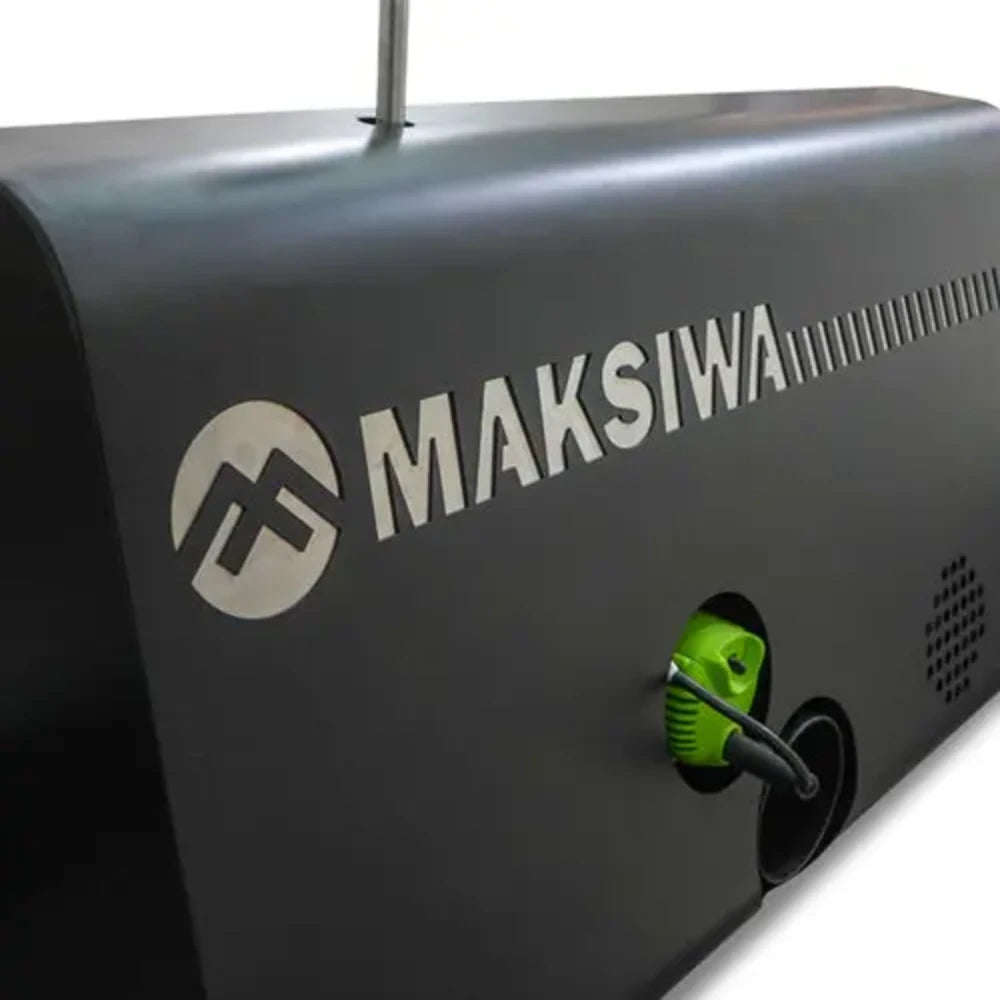 Maksiwa RBB.4G edge trimmer machine with adjustable fence and worktable