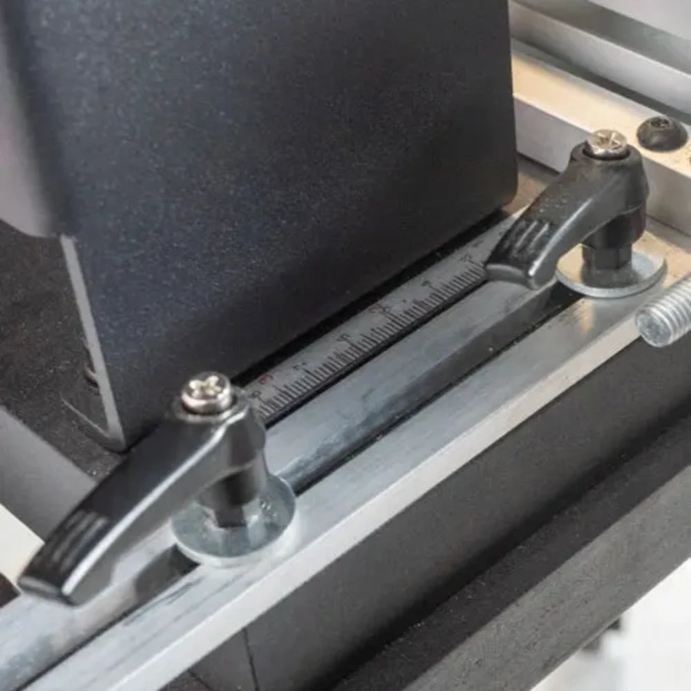 Micrometer depth stop for repeatable boring depth adjustments