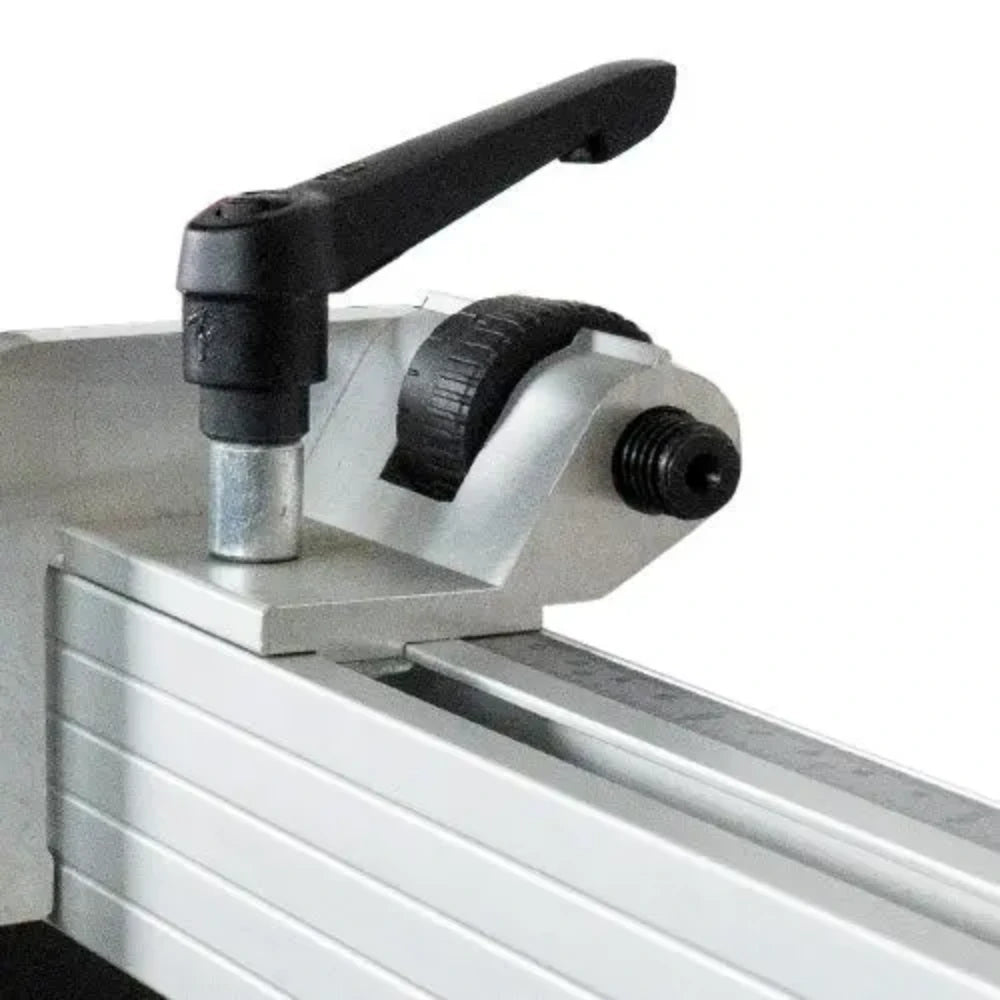 Spring-loaded hold-down foot keeps workpiece