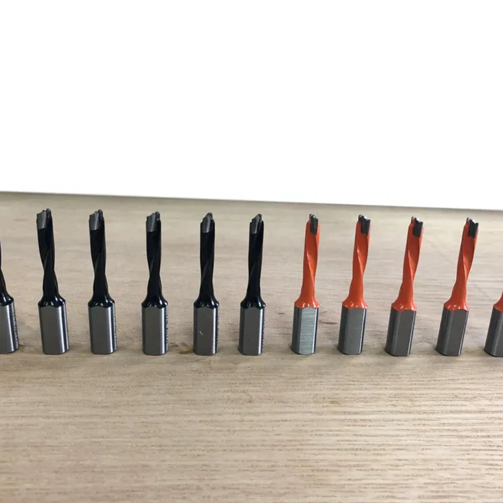 Micrometer stop for precise depth adjustment on boring machine