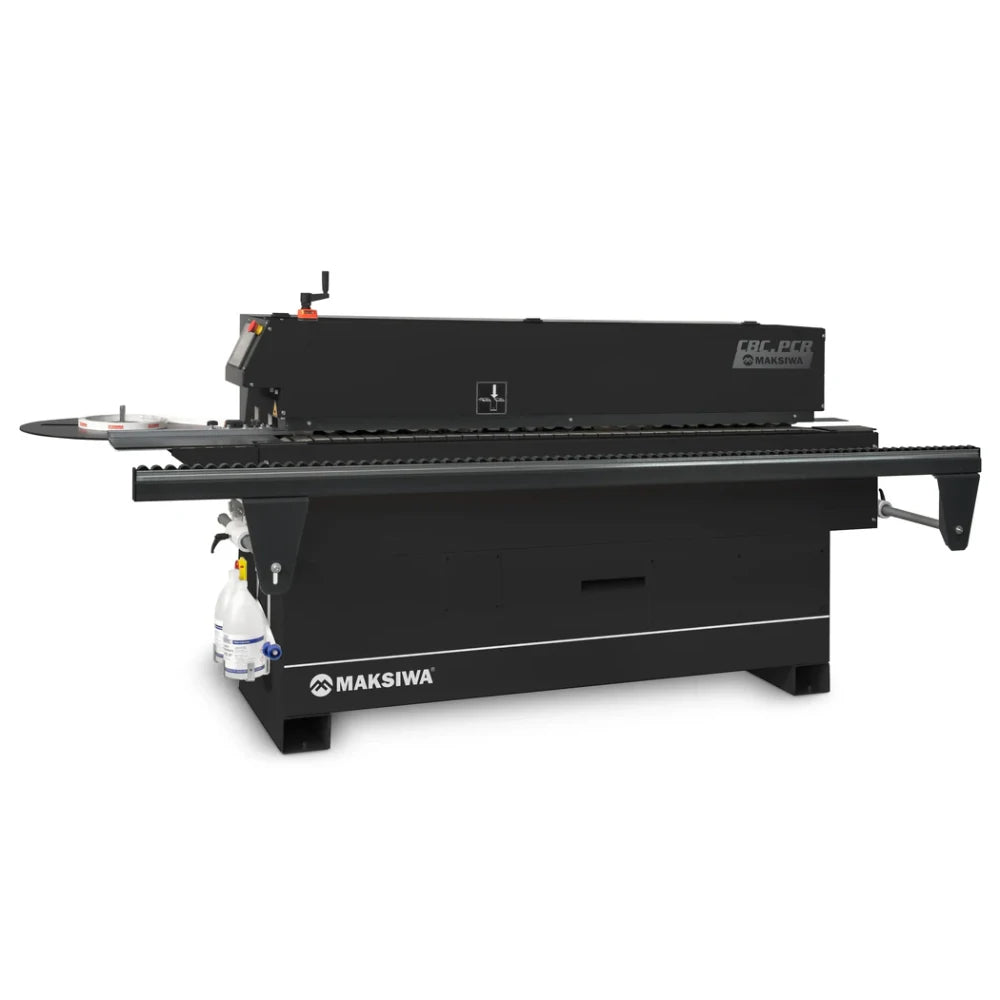 Maksiwa CBC.PCR Platinum edgebander with touchscreen control and corner rounding