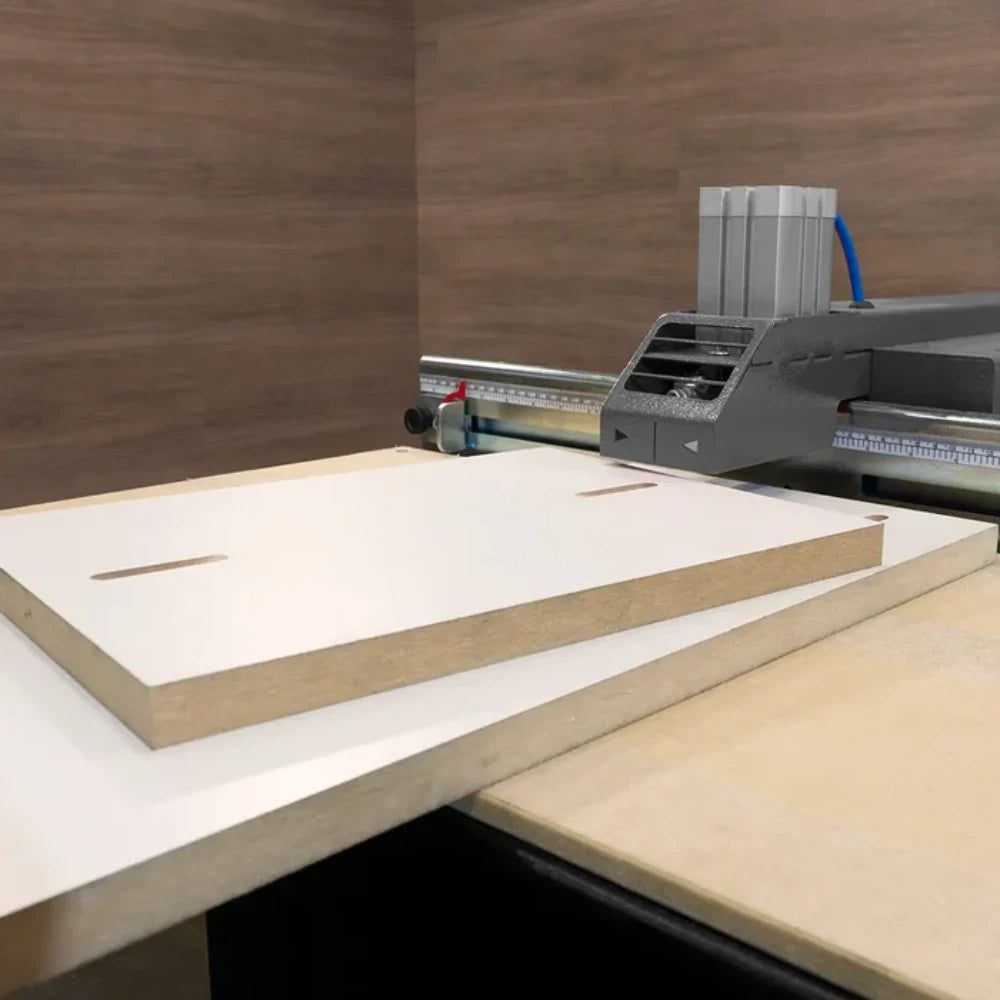 Maksiwa PHM.30 pocket hole machine with fence and foot pedal