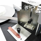 Maksiwa CBC.E portable edge bander with integrated stand and edge banding roll holder
