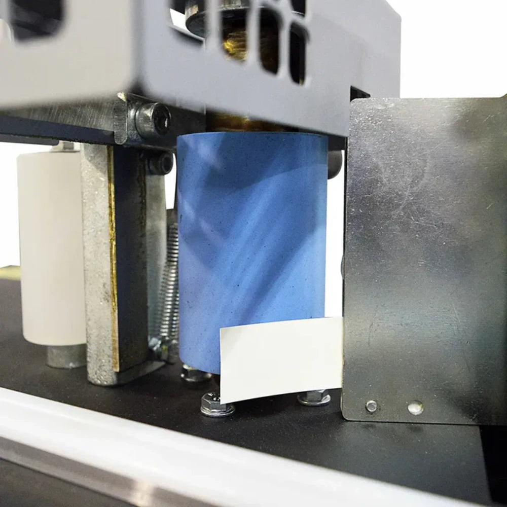 Maksiwa CBC.E portable edge bander with integrated stand and edge banding roll holder