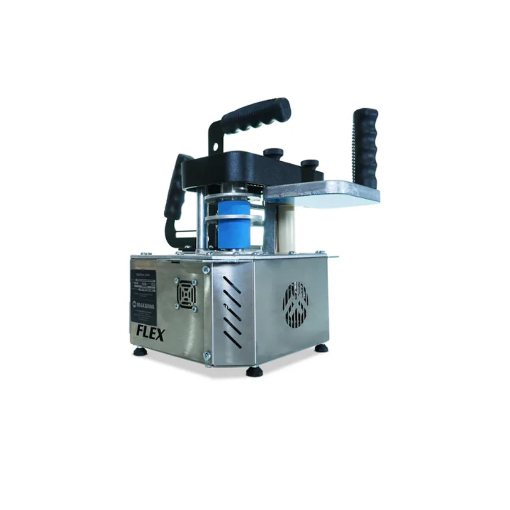 Maksiwa CBC FLEX portable edgebander compact unit with handle and feed rollers