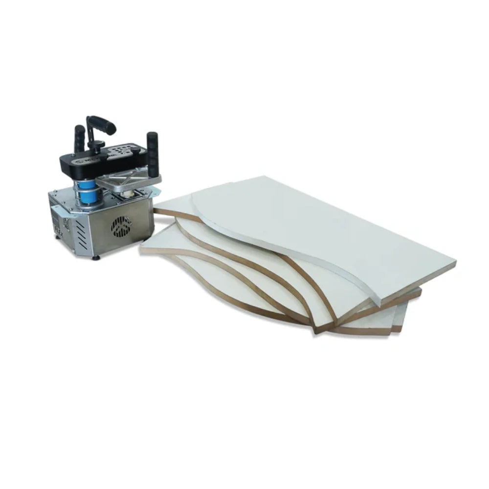 Maksiwa CBC FLEX portable edgebander compact unit with handle and feed rollers