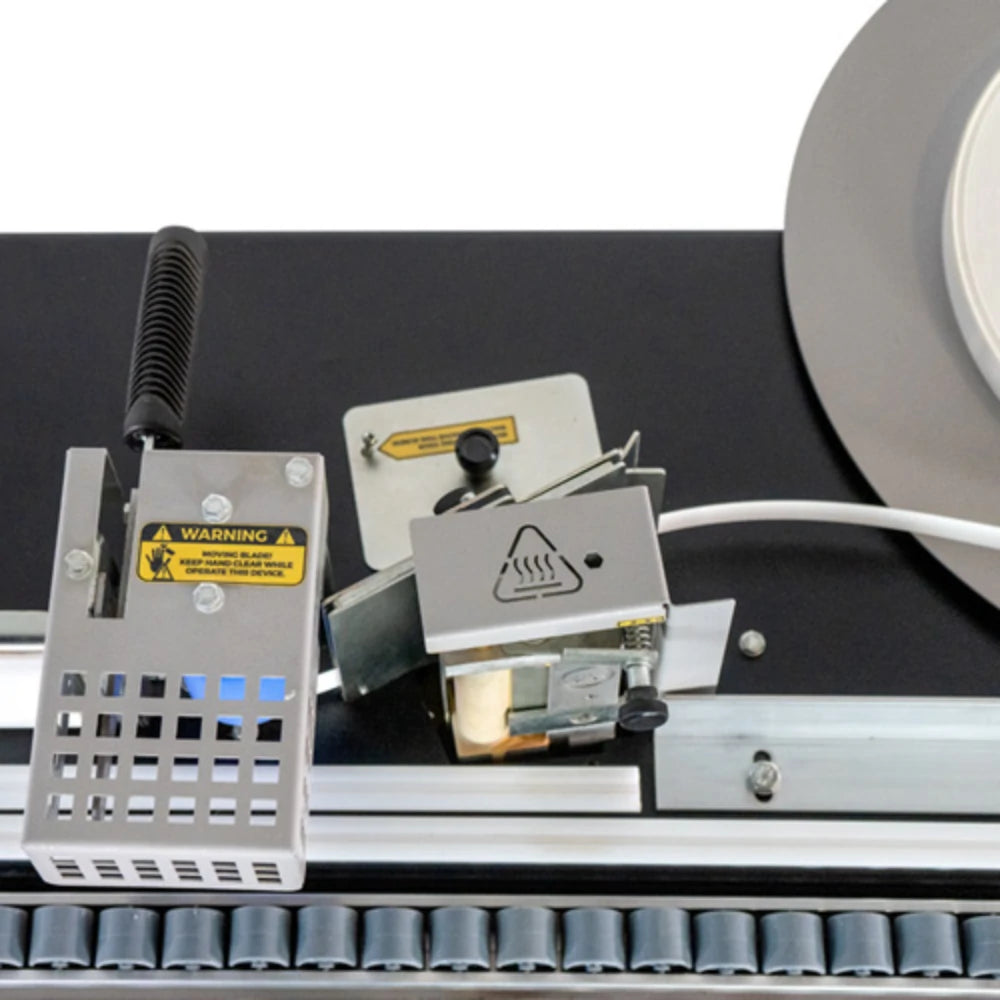 Detail of roller table surface for smooth panel feeding