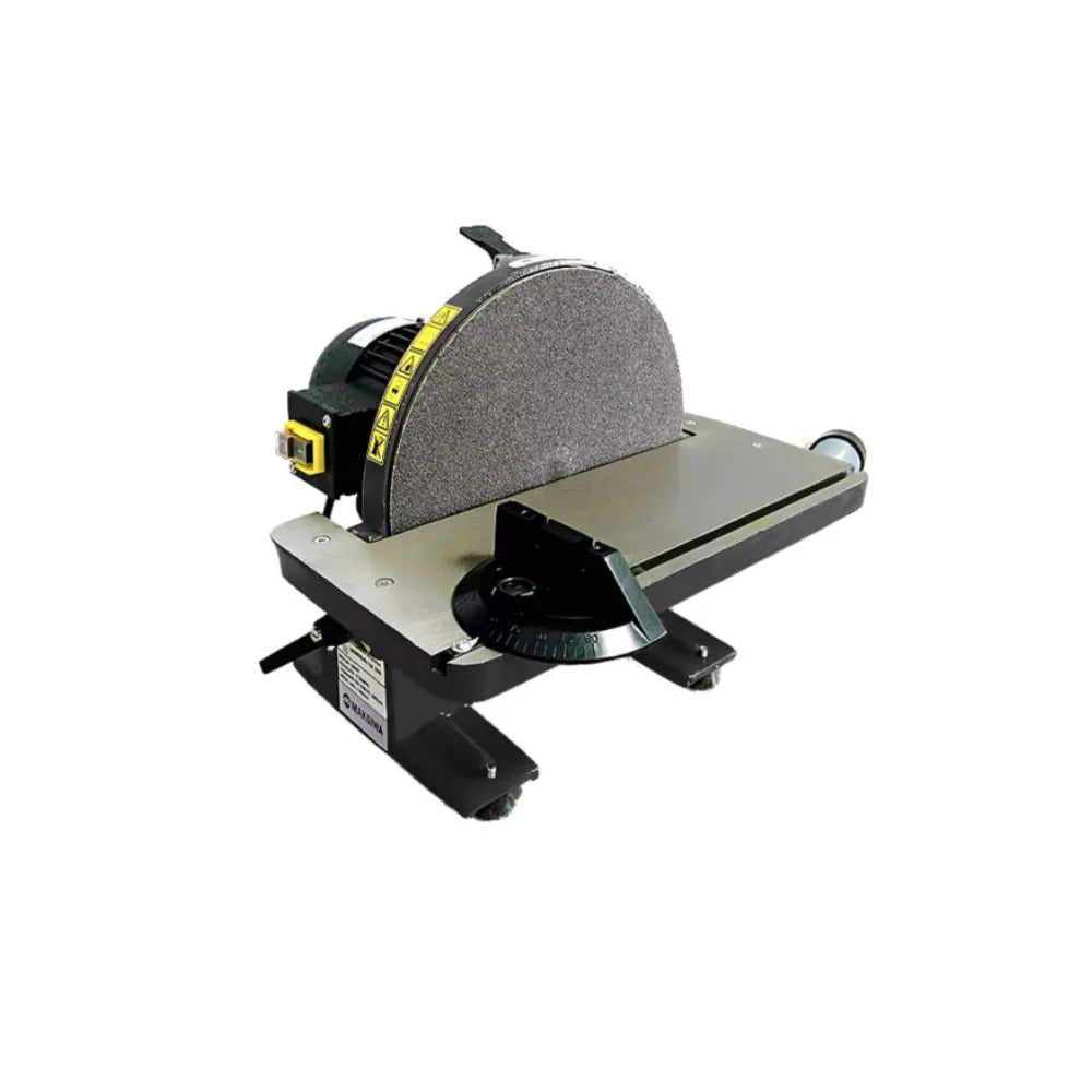 Maksiwa LD.300 disc sander with tilting table and miter gauge