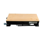 Maksiwa MA.1000 workbench with wooden top and metal frame legs