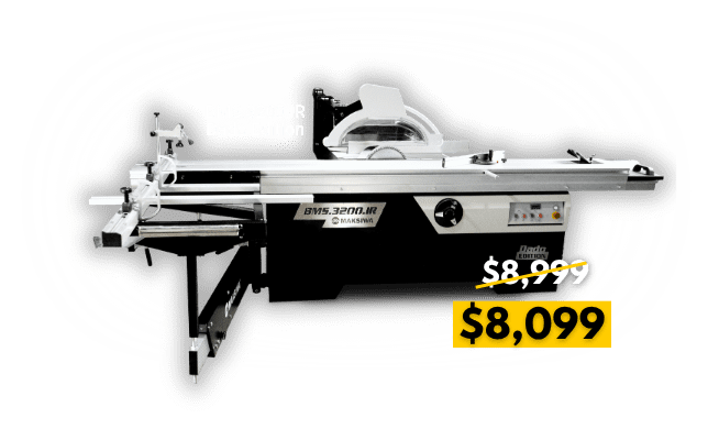 Summer Deals - BMS.3200.IR - 10' Slinding Panel Saw - Dado Edition 5HP