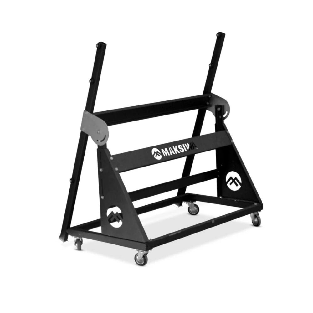 Maksiwa TC.3000 panel carrier cart with casters and support arms