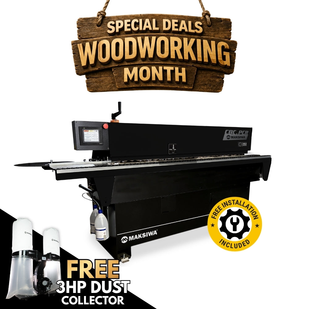 Maksiwa Platinum Edgebander CBC.PCR - Corner Rounding